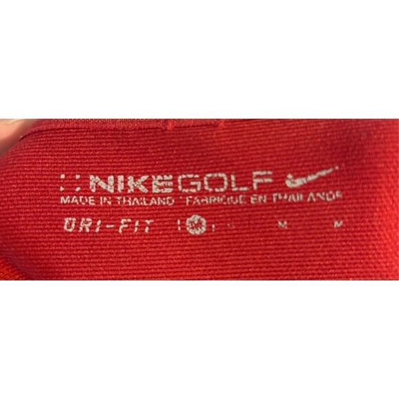 Iowa State Cyclones Nike Golf Polo Size Medium M Red - Picture 5 of 5